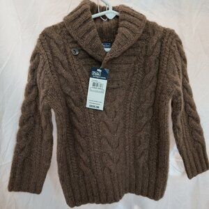 Polo Ralph Lauren brown wool sweater size 4/4T